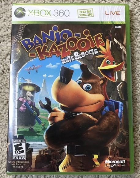 Banjo-Kazooie: Nuts & Bolts (Microsoft Xbox 360, 2008) New Sealed
